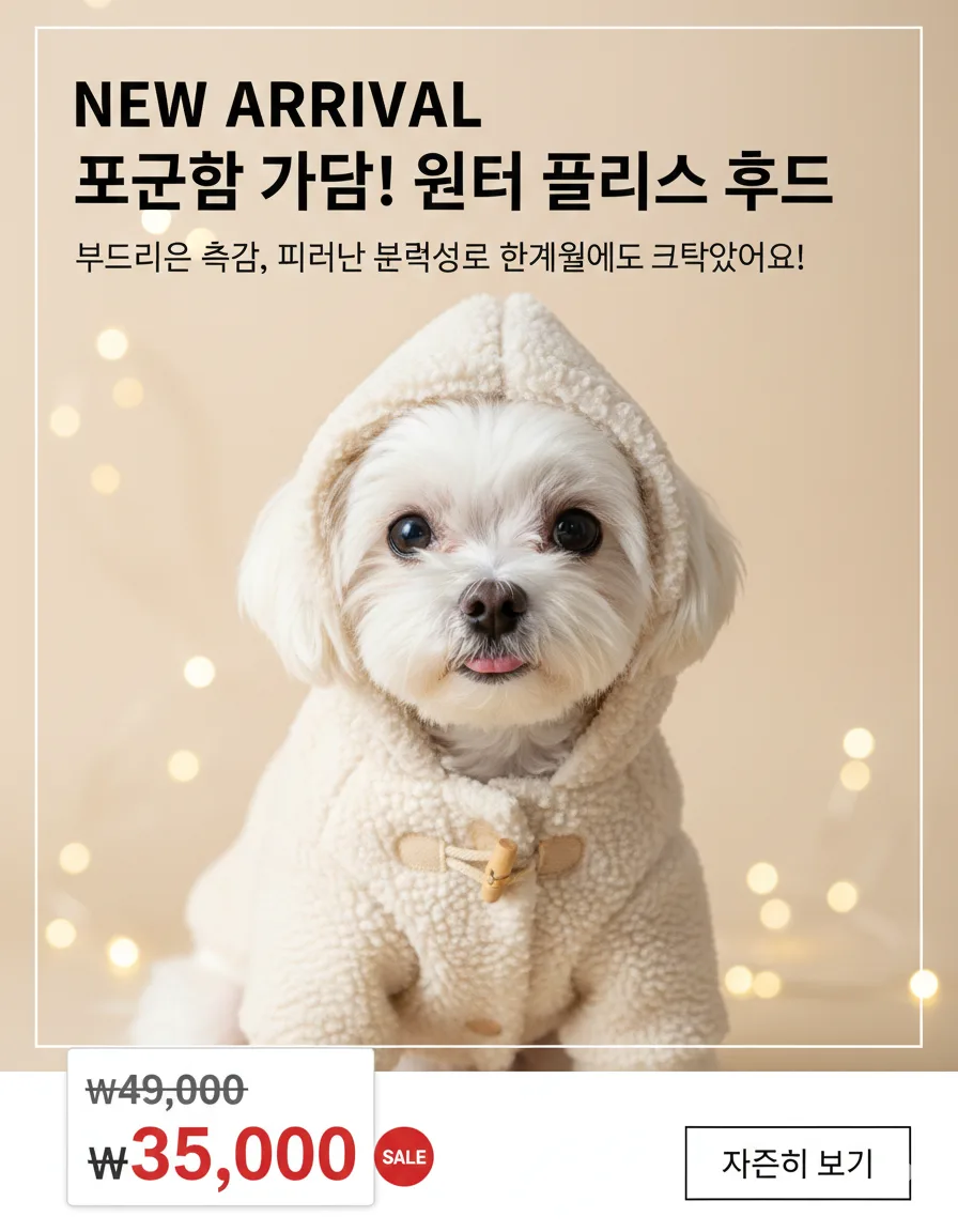 Puppy Cloths Shop 상세페이지 gallery 1