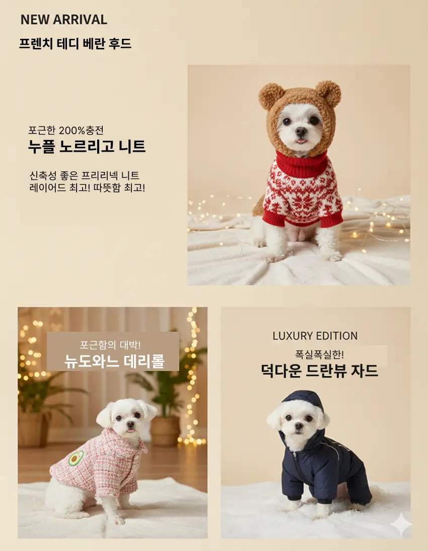 Puppy Cloths Shop 상세페이지 gallery 6
