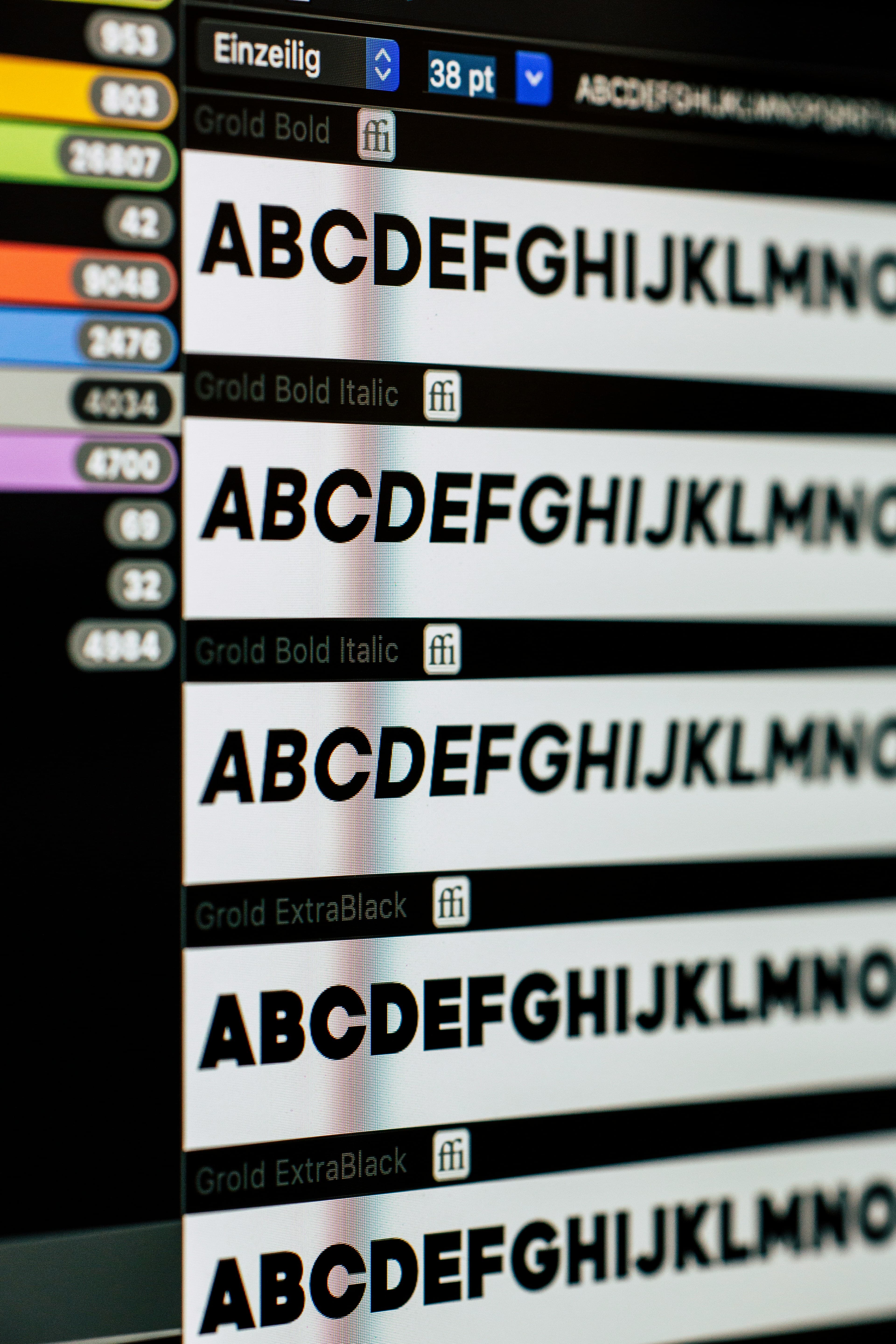 neon laptop detail
