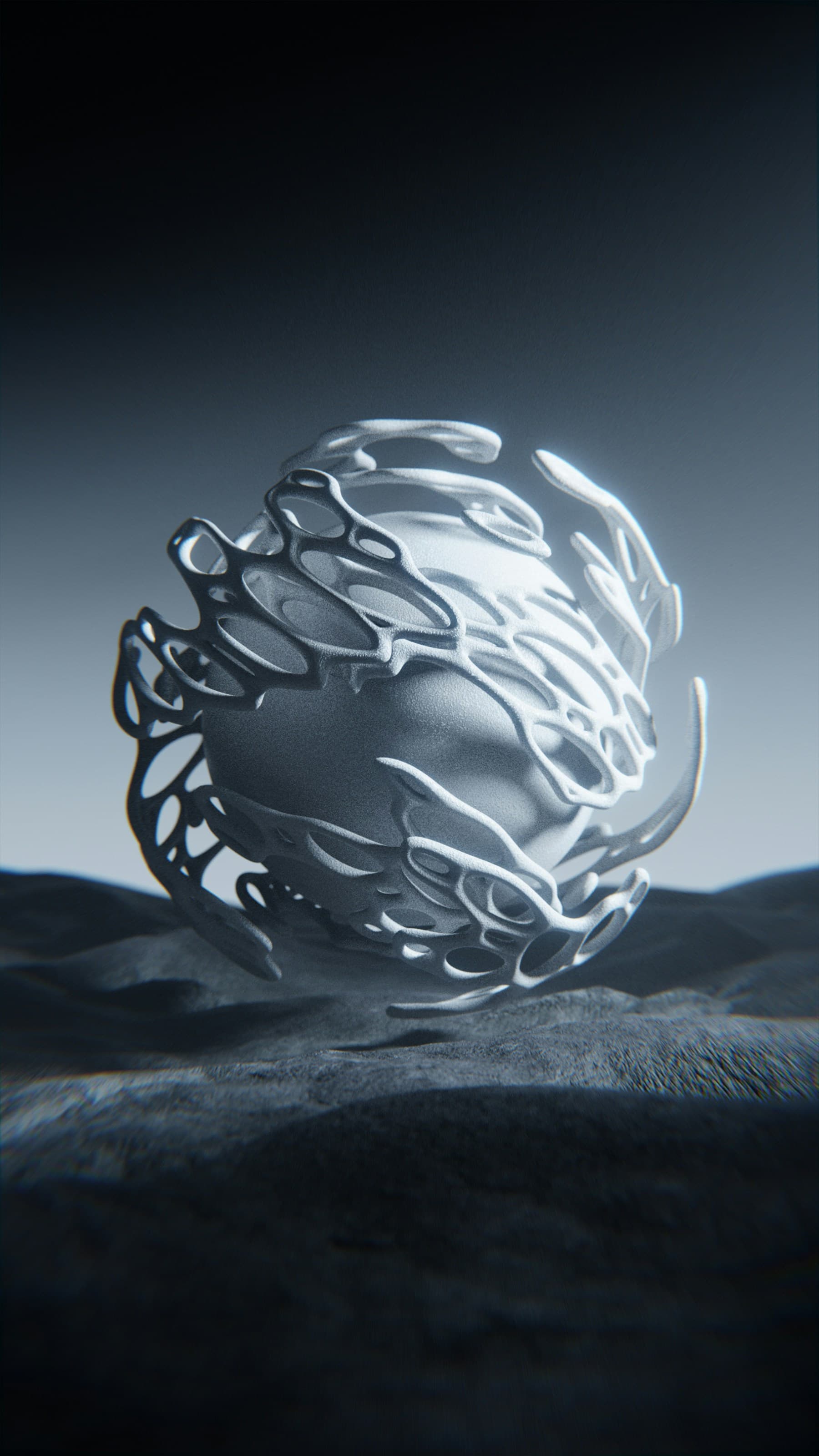 chrome shell sphere